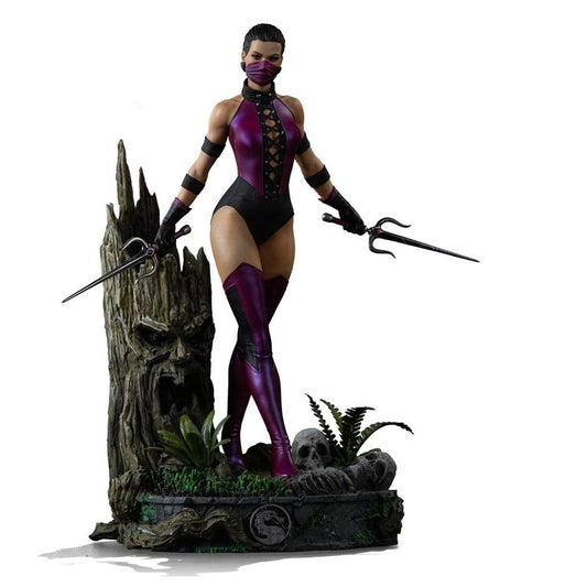 Mileena Resin Statue / Mortal Kombat / Iron Studios Art Scale / 22 cm