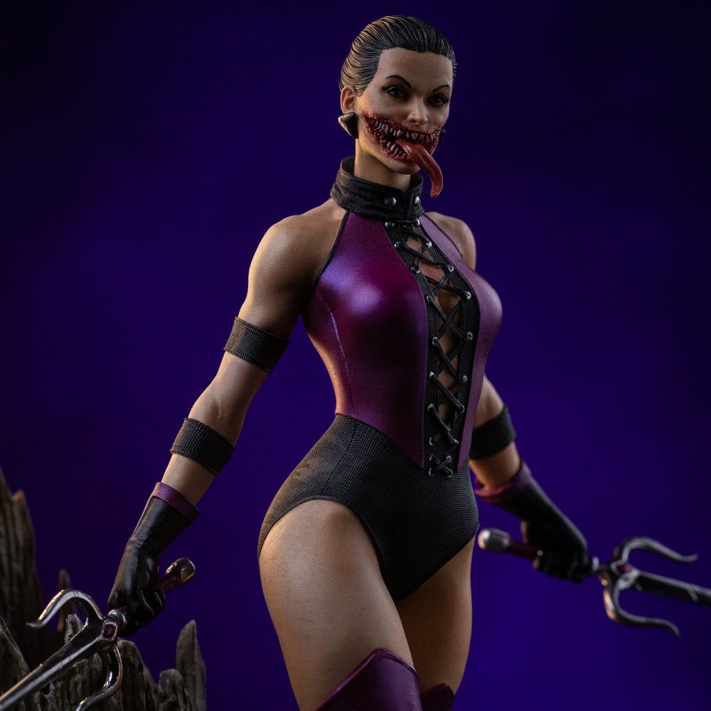 Mileena Resin Statue / Mortal Kombat / Iron Studios Art Scale / 22 cm