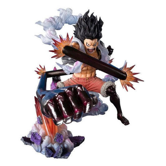 Monkey D. Luffy Gear 4 Snake Man King Cobra FiguartsZERO Extra Battle PVC Statue / One Piece / Tamashii Nations / 21 cm