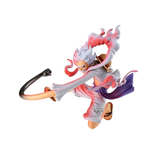 Monkey D. Luffy PVC Statue / Gear 5 Special Ver. / One Piece / Banpresto Battle Record Collection / 13 cm