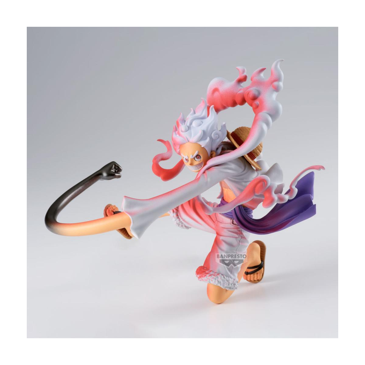 Monkey D. Luffy PVC Statue / Gear 5 Special Ver. / One Piece / Banpresto Battle Record Collection / 13 cm