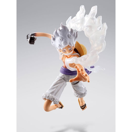 Monkey D. Ruffy / Gear 5 -Future Island Egghead- / S.H. Figuarts Actionfigur / 15 cm
