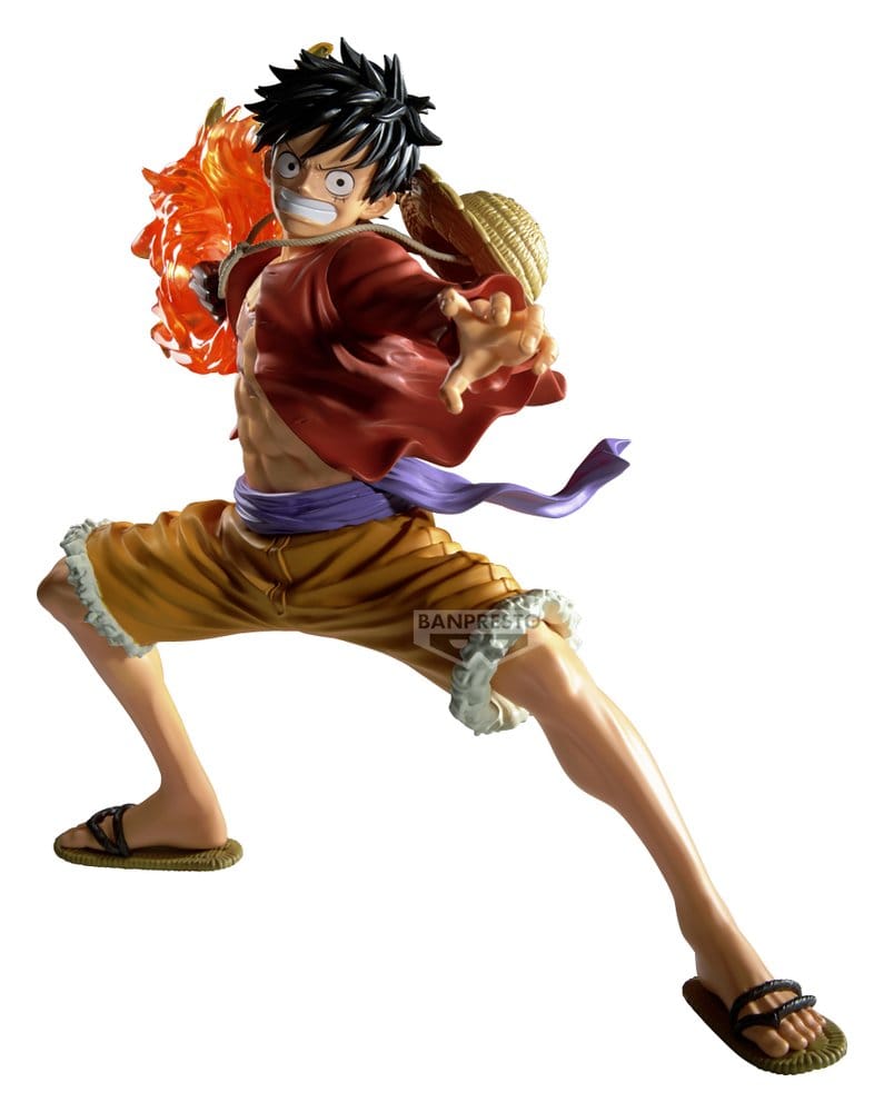 Monkey D. Ruffy PVC Figur / Maximatic Plus II / One Piece / Banpresto Maximatic Plus / 20 cm