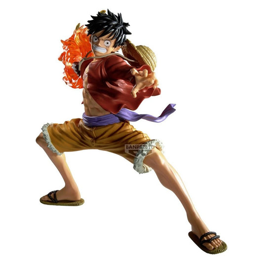 Monkey D. Ruffy PVC Figur / Maximatic Plus II / One Piece / Banpresto Maximatic Plus / 20 cm