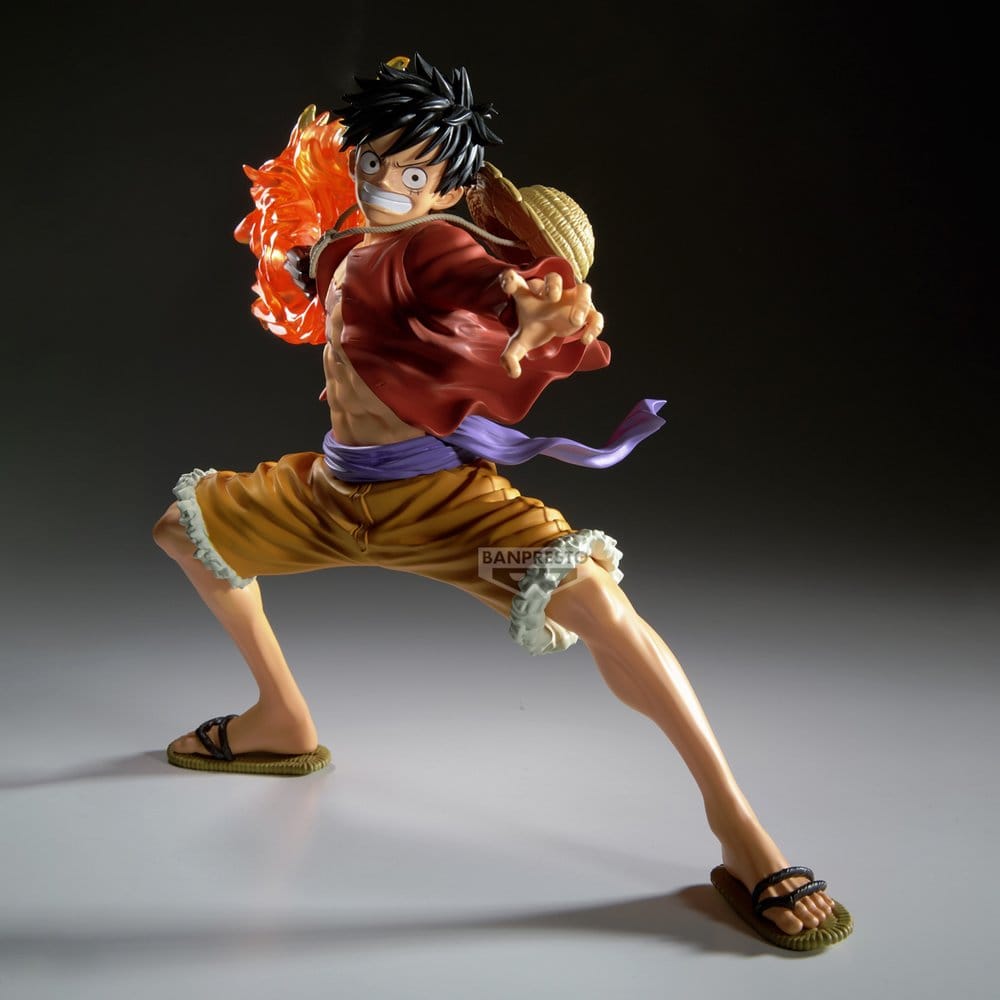 Monkey D. Ruffy PVC Figur / Maximatic Plus II / One Piece / Banpresto Maximatic Plus / 20 cm