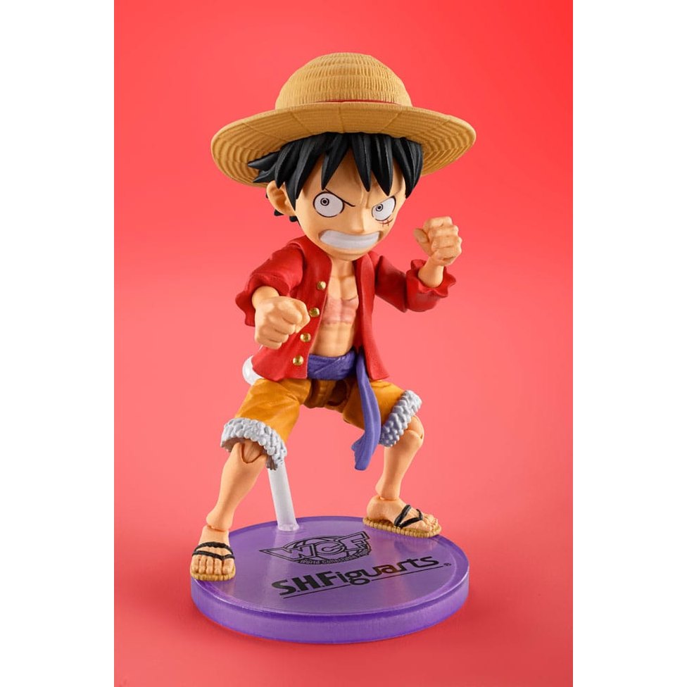 Monkey D. Ruffy / S.H. Figuarts Actionfigur / 8 cm