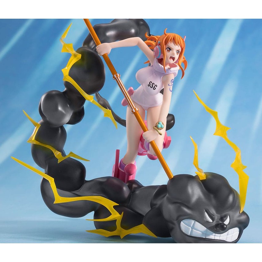 Nami / Extra Battle - Lightning Blast / FiguartsZERO Statue / Tamashii Nations / 17 cm