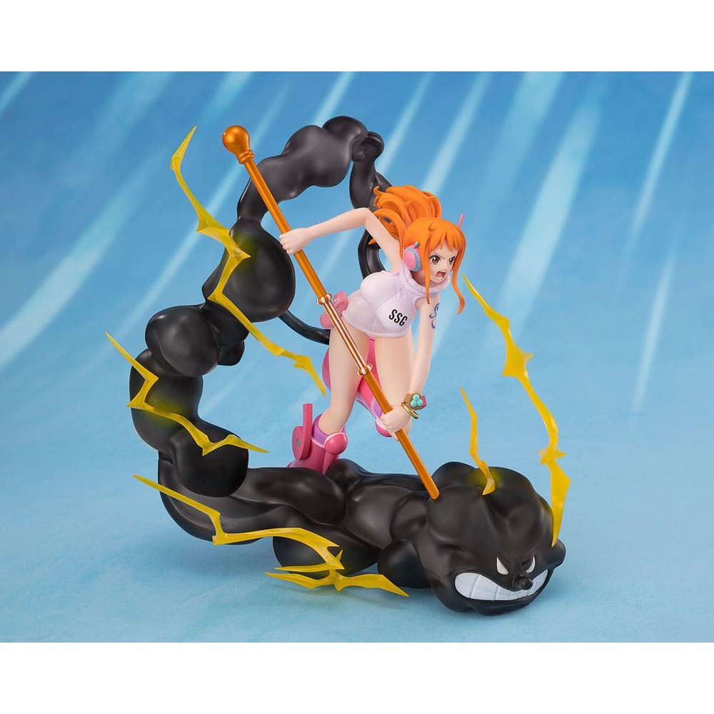 Nami / Extra Battle - Lightning Blast / FiguartsZERO Statue / Tamashii Nations / 17 cm