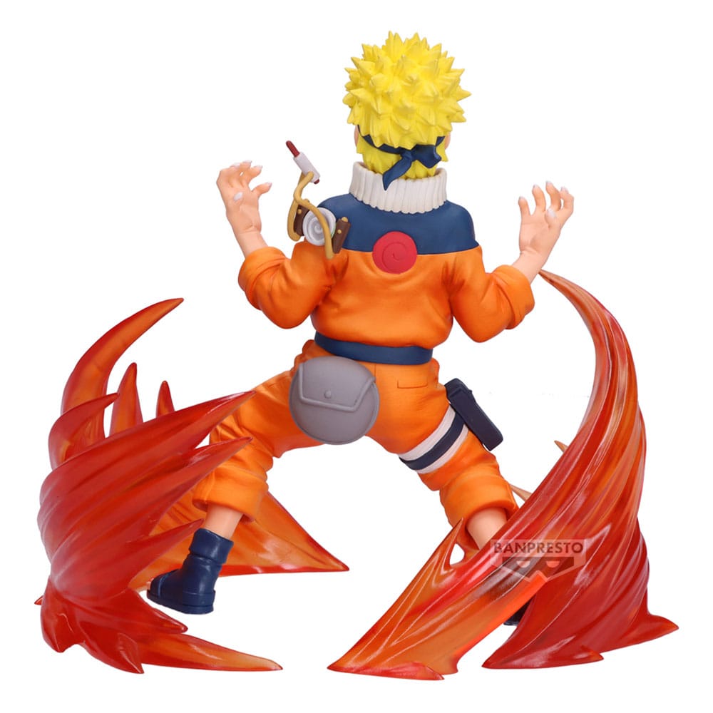 Naruto Uzumaki PVC Statue / Naruto 72 Series / Banpresto Vibration Stars / 15 cm