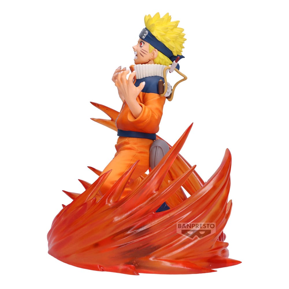 Naruto Uzumaki PVC Statue / Naruto 72 Series / Banpresto Vibration Stars / 15 cm