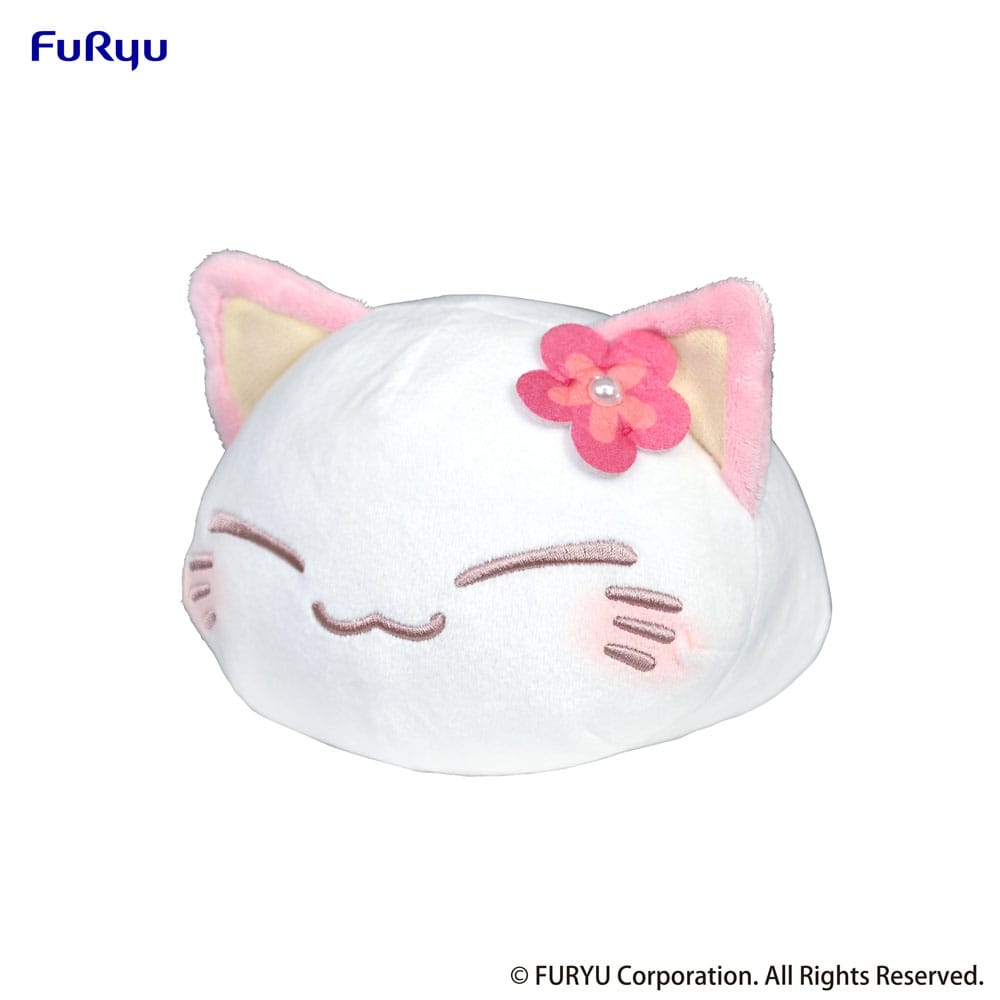 Nemuneko Cat Pink / Plüsch 18 cm