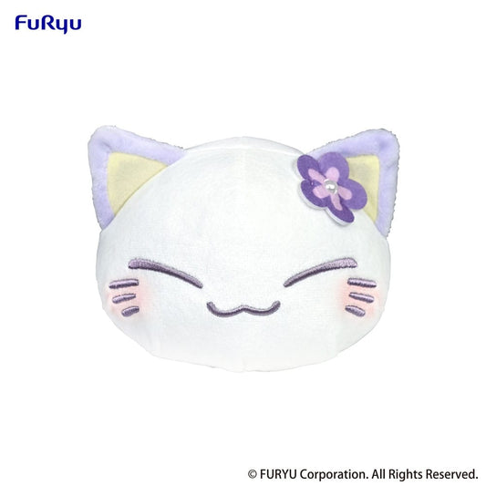 Nemuneko Cat Purple / Plüsch 18 cm