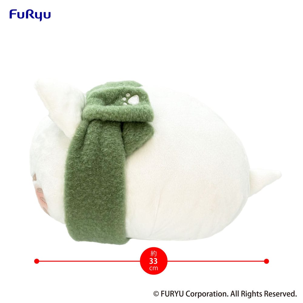 Nemuneko Plüschfigur Green Scarf Version / 30 cm