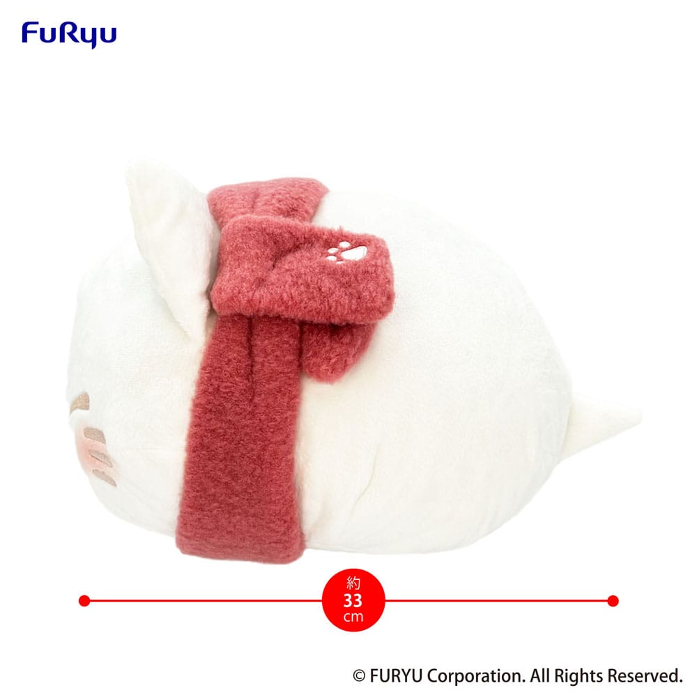 Nemuneko Plüschfigur Red Scarf Version / 30 cm