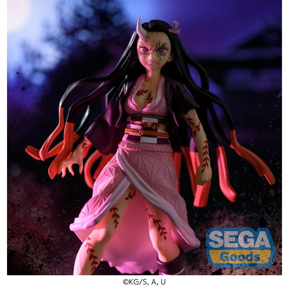 Nezuko Kamado Demon Form Advancing Ver. Statue / Sega Figurizma / 21 cm