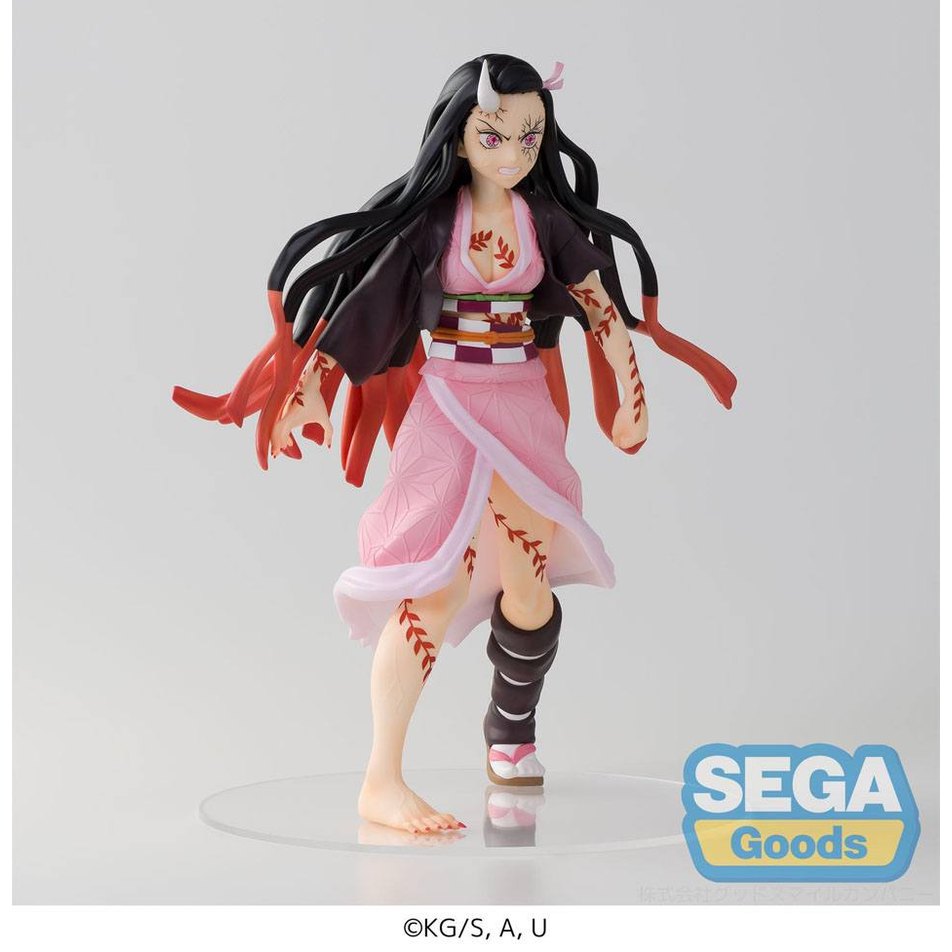 Nezuko Kamado Demon Form Advancing Ver. Statue / Sega Figurizma / 21 cm