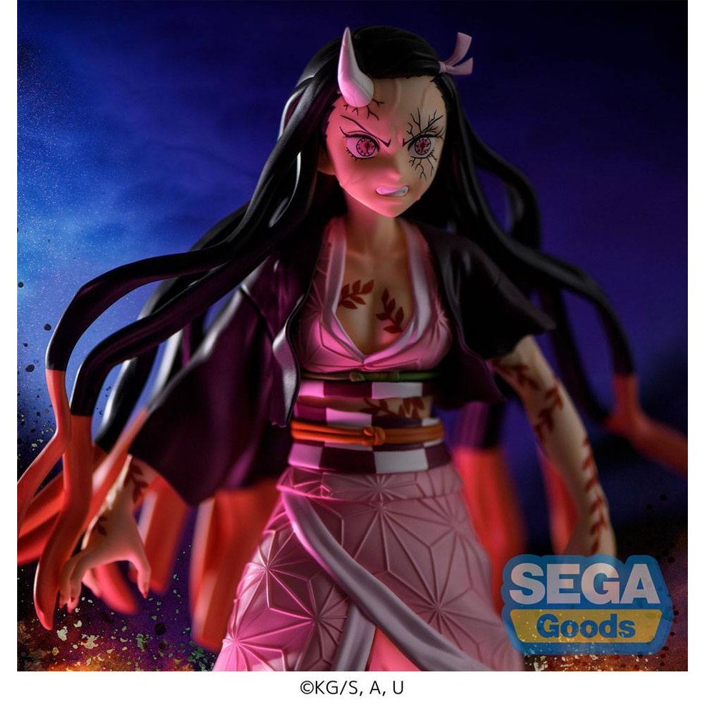 Nezuko Kamado Demon Form Advancing Ver. Statue / Sega Figurizma / 21 cm