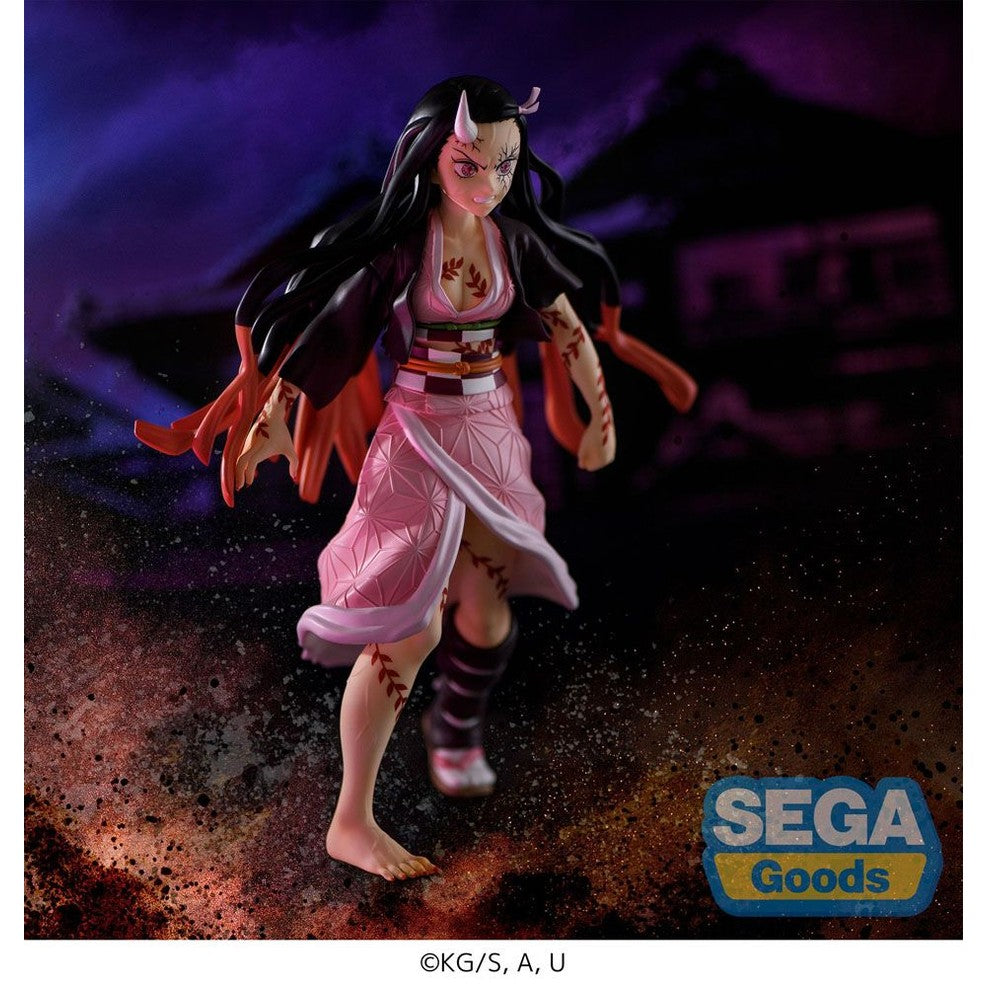 Nezuko Kamado Demon Form Advancing Ver. Statue / Sega Figurizma / 21 cm