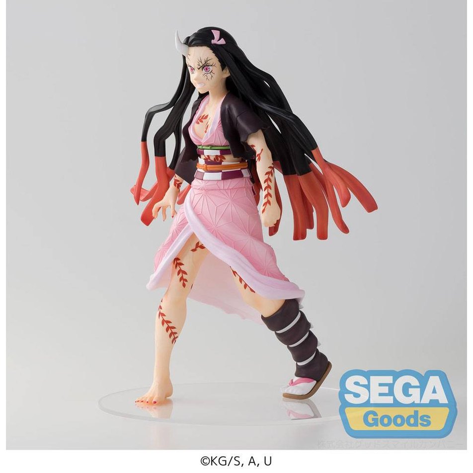 Nezuko Kamado Demon Form Advancing Ver. Statue / Sega Figurizma / 21 cm