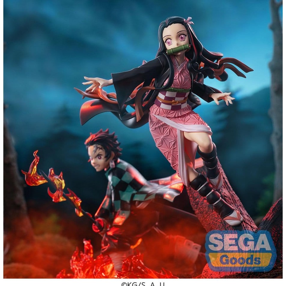 Nezuko Kamado PVC Statue / XrossLink / Demon Slayer: Kimetsu no Yaiba / Sega / 16 cm