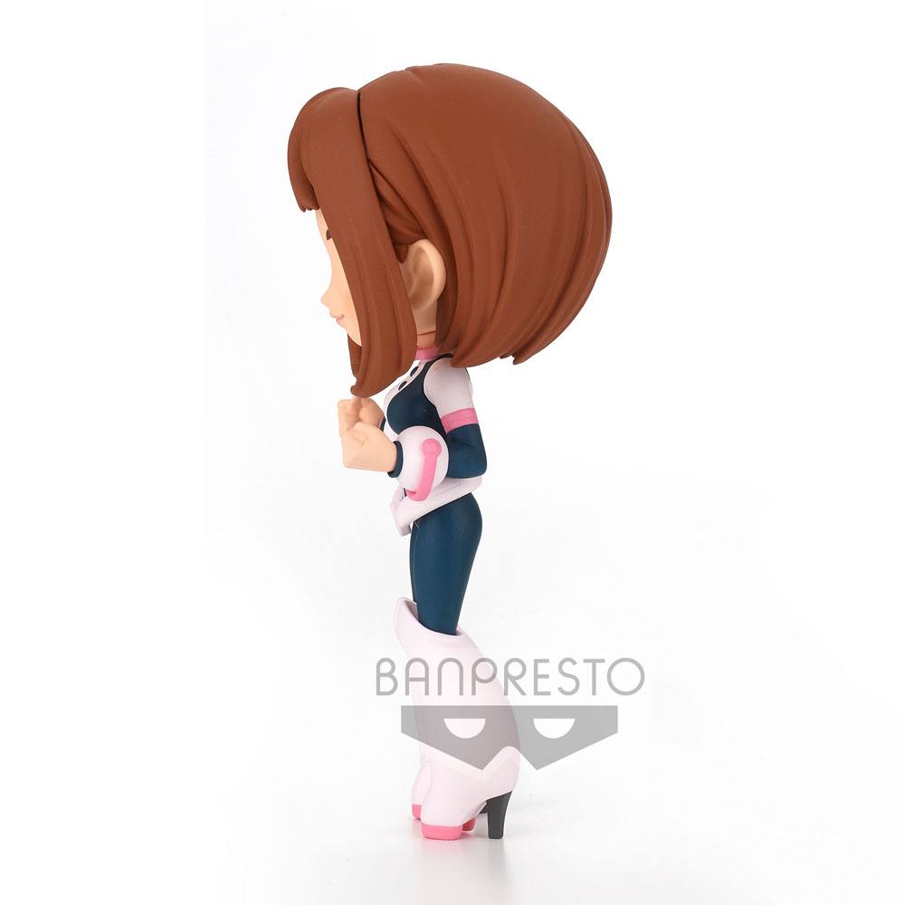 Ochaco Uraraka Q Posket Minifigur, 14 cm