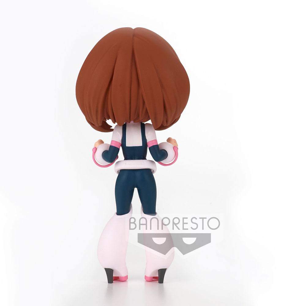 Ochaco Uraraka Q Posket Minifigur, 14 cm