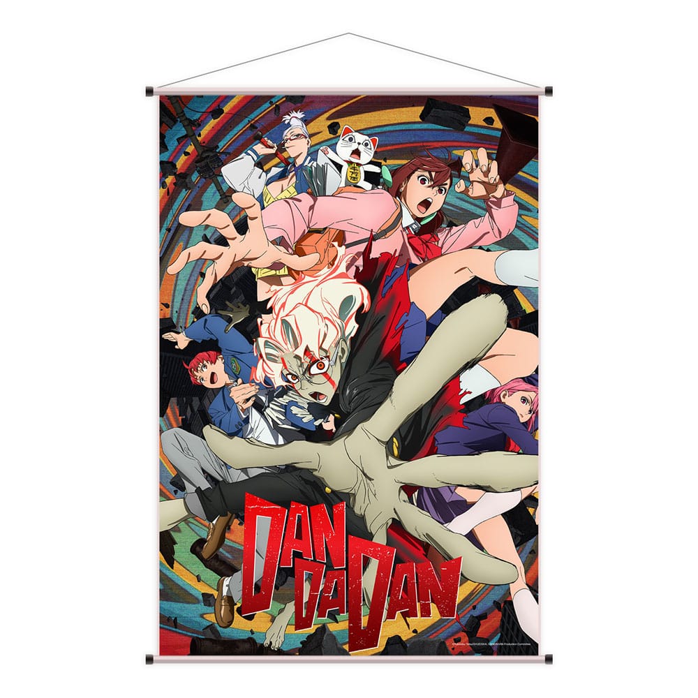 Okarun & Friends Wandrolle / DanDaDan / Sakami / 60 x 90 cm