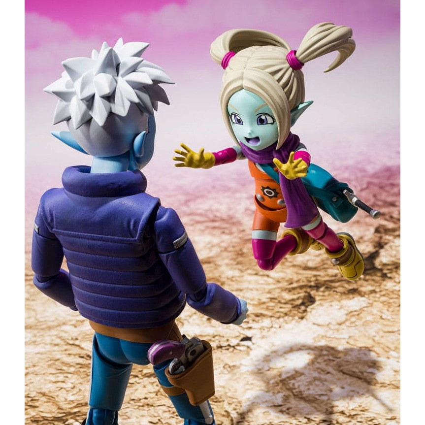 Panzy S.H. Figuarts Actionfigur / Dragonball Daima / Tamashii Nations / 8 cm +++ beschädigte Verpackung +++