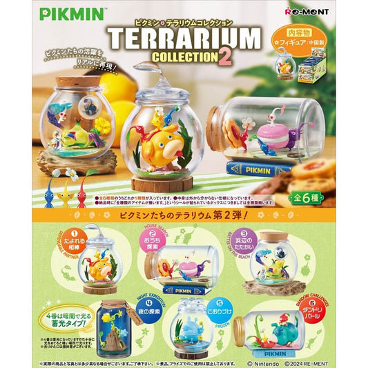 Pikmin Minifigur / Terrarium Collection 2 / Blind Box / Re-Ment / 6 cm