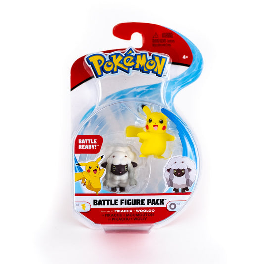 Pokémon Battle Minifiguren Pikachu & Wolly