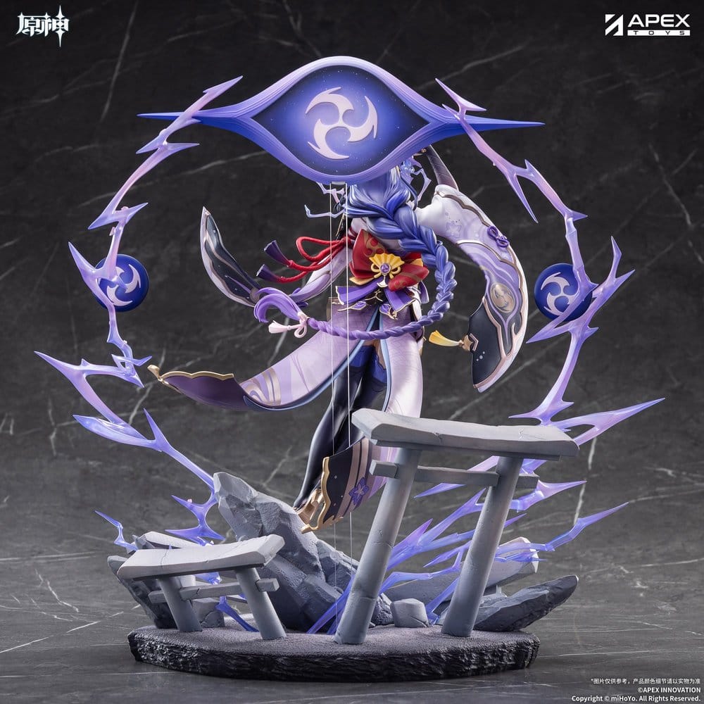 Raiden Shogun PVC Statue 1/7 / Plane of Euthymia Ver. / Genshin Impact / APEX / 36 cm