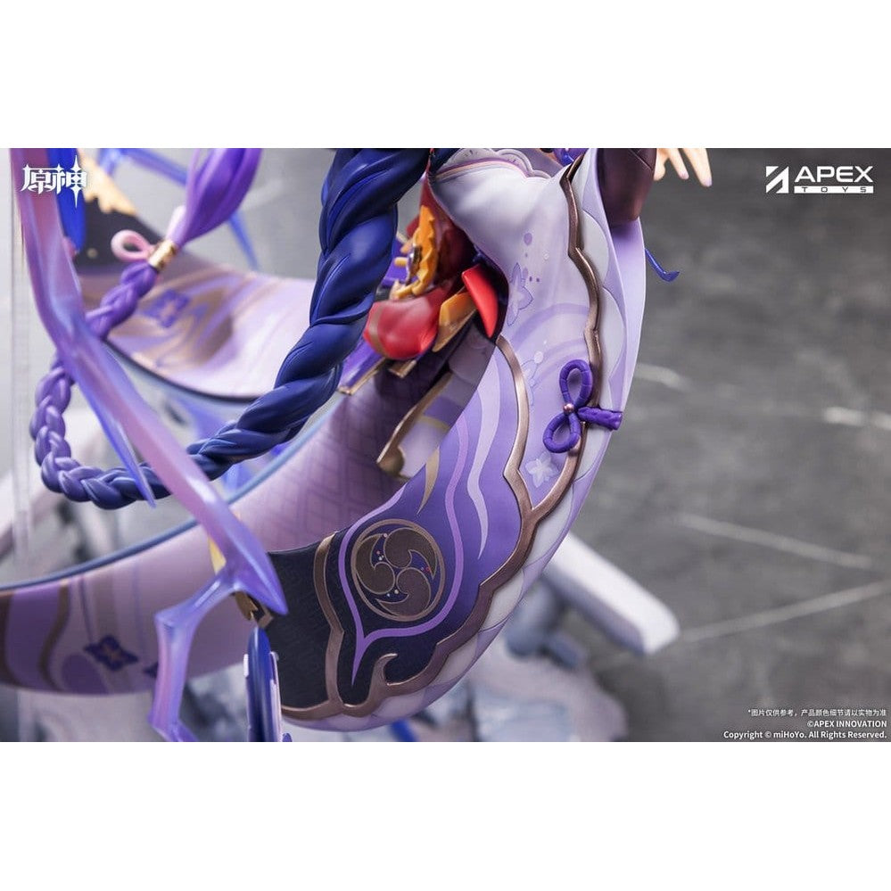 Raiden Shogun PVC Statue 1/7 / Plane of Euthymia Ver. / Genshin Impact / APEX / 36 cm