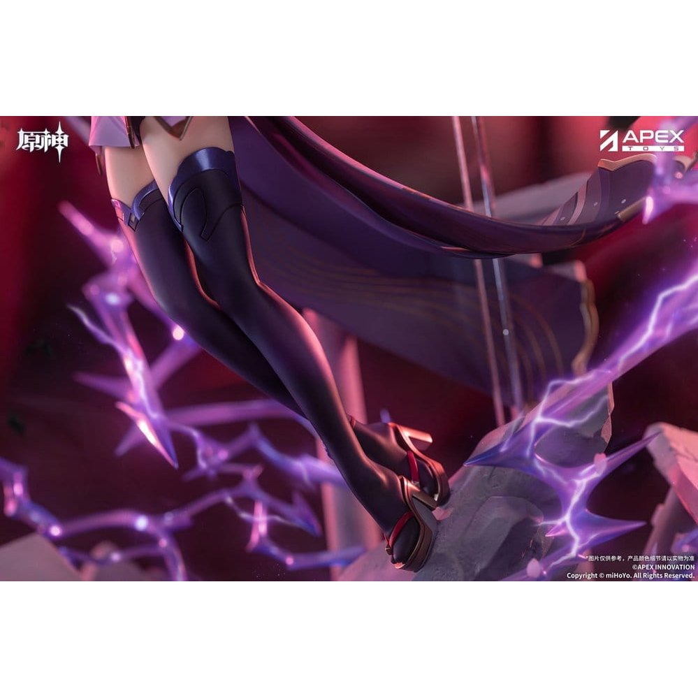 Raiden Shogun PVC Statue 1/7 / Plane of Euthymia Ver. / Genshin Impact / APEX / 36 cm