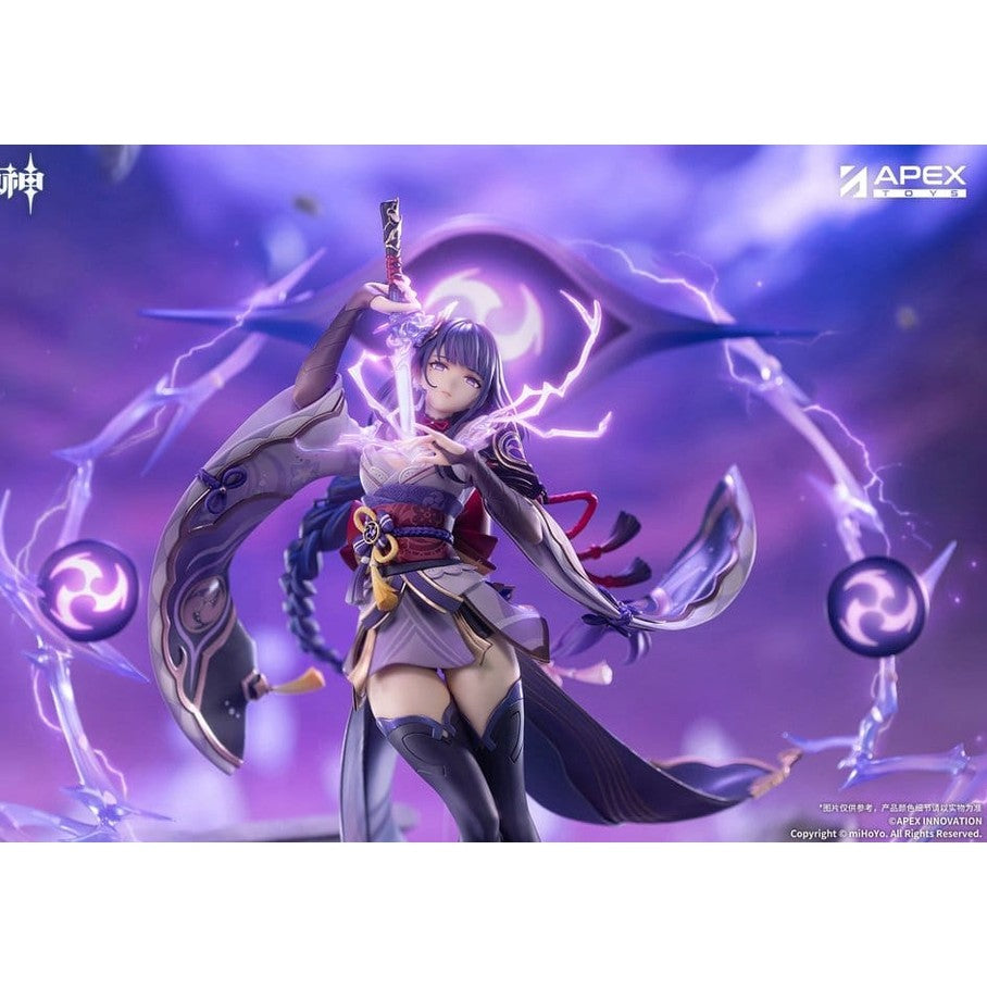 Raiden Shogun PVC Statue 1/7 / Plane of Euthymia Ver. / Genshin Impact / APEX / 36 cm