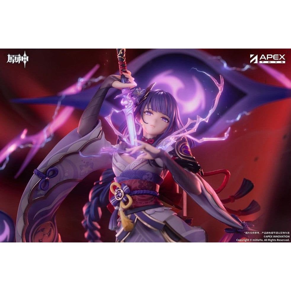 Raiden Shogun PVC Statue 1/7 / Plane of Euthymia Ver. / Genshin Impact / APEX / 36 cm