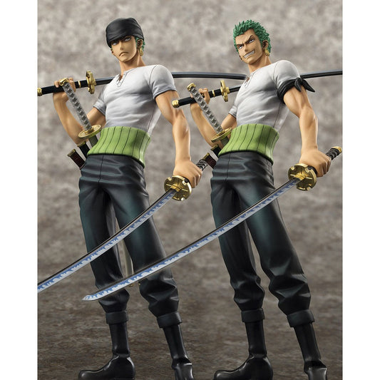 Roronoa Zoro Statue / Megahouse / POP NEO-DX 10th Limited Ver. / 23 cm