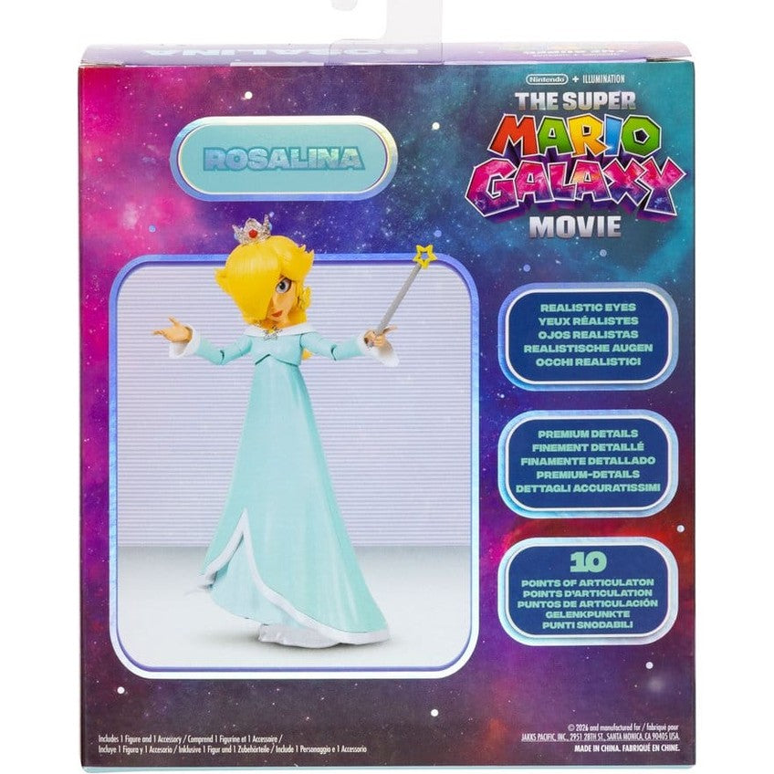 Rosalina Actionfigur / Film Version / Der Super Mario Galaxy Film / Jakks Pacific / 13 cm