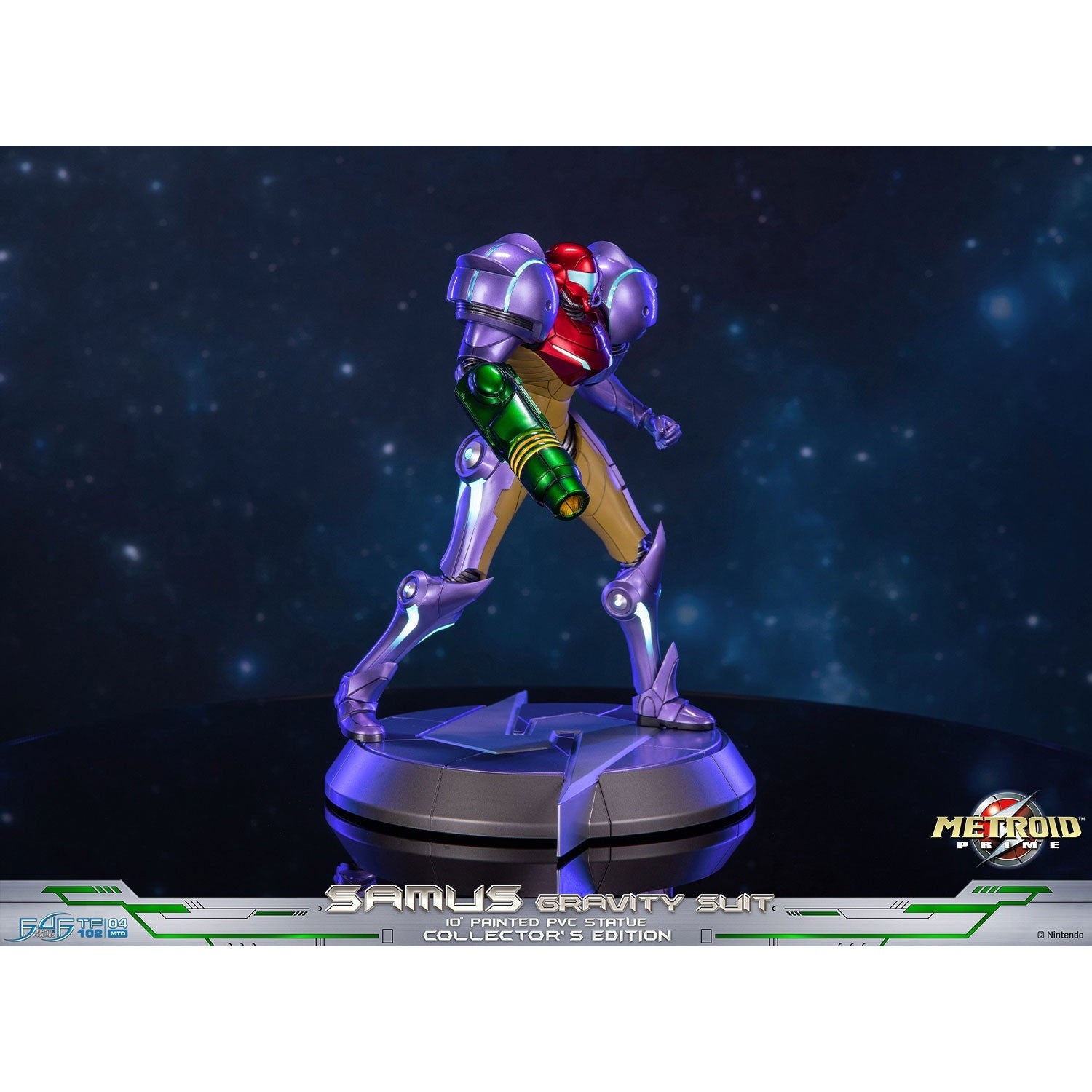 Samus Gravity Suit Statue / Collector's Edition / First 4 Figures / 25 cm