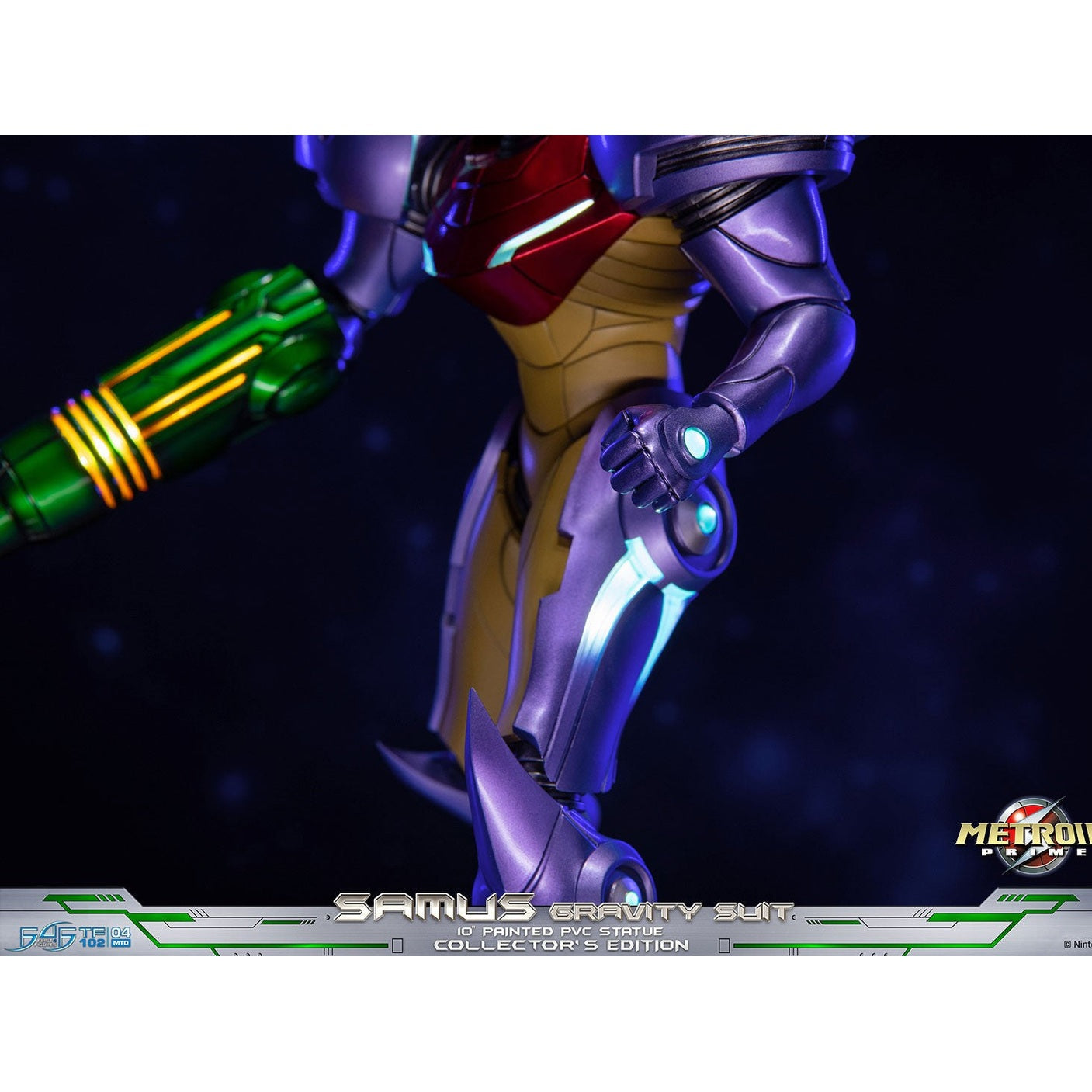 Samus Gravity Suit Statue / Collector's Edition / First 4 Figures / 25 cm