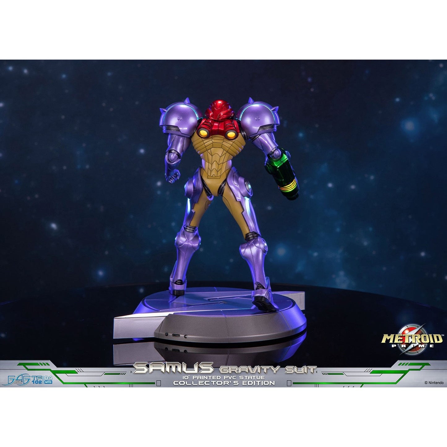 Samus Gravity Suit Statue / Collector's Edition / First 4 Figures / 25 cm