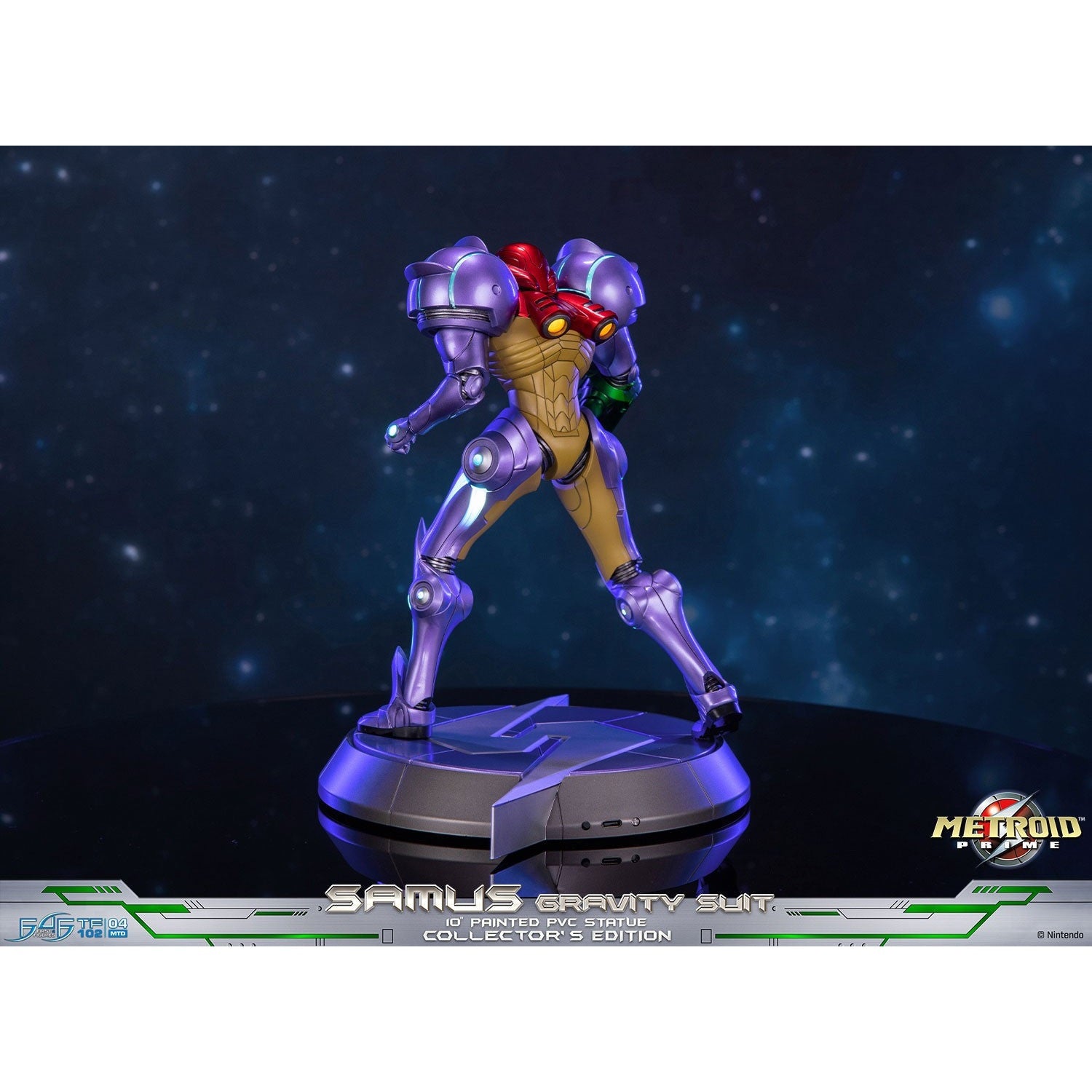Samus Gravity Suit Statue / Collector's Edition / First 4 Figures / 25 cm