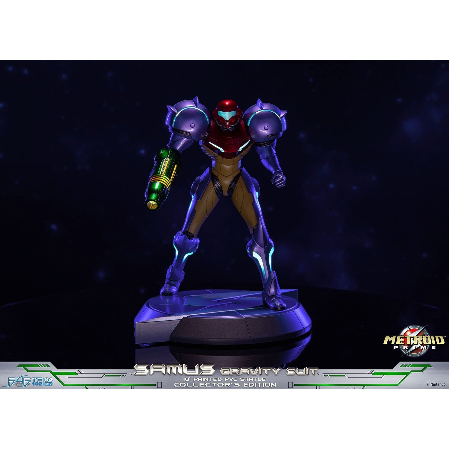 Samus Gravity Suit Statue / Collector's Edition / First 4 Figures / 25 cm