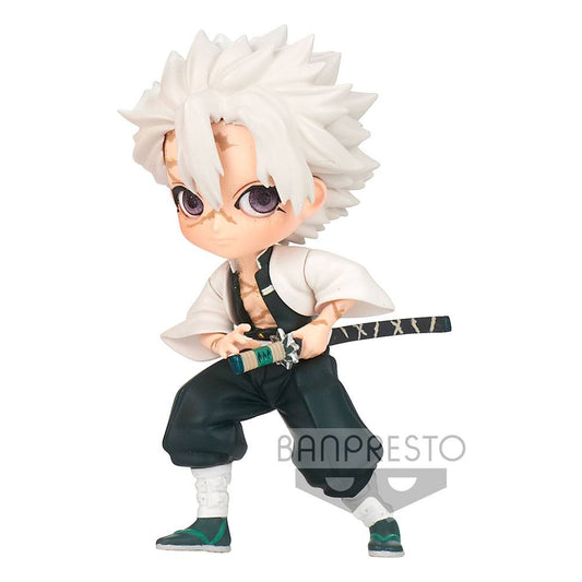 Sanemi Shinazugawa Q Posket Petit Minifigur, 7 cm