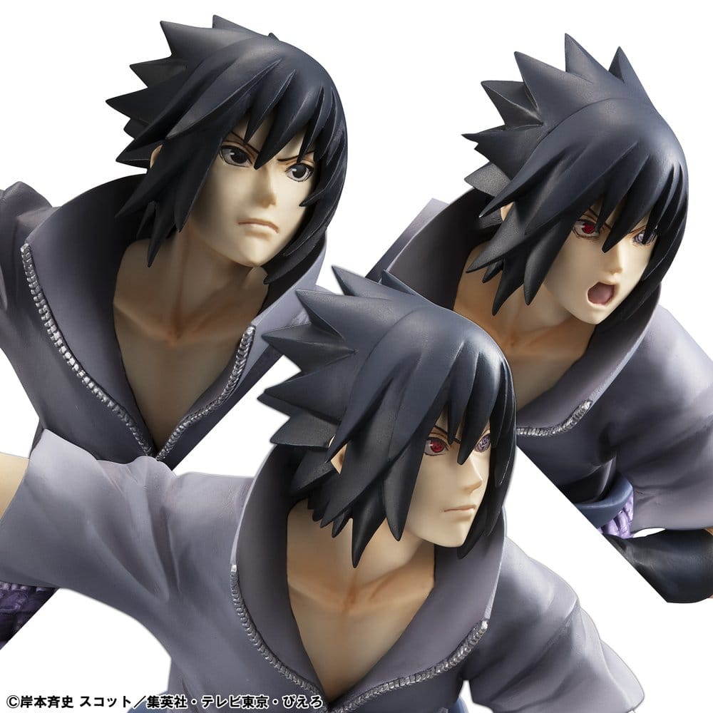 Sasuke Uchiha G.E.M. Series Statue / Great Ninja War Ver. / Naruto Shippuden / Megahouse / 23 cm