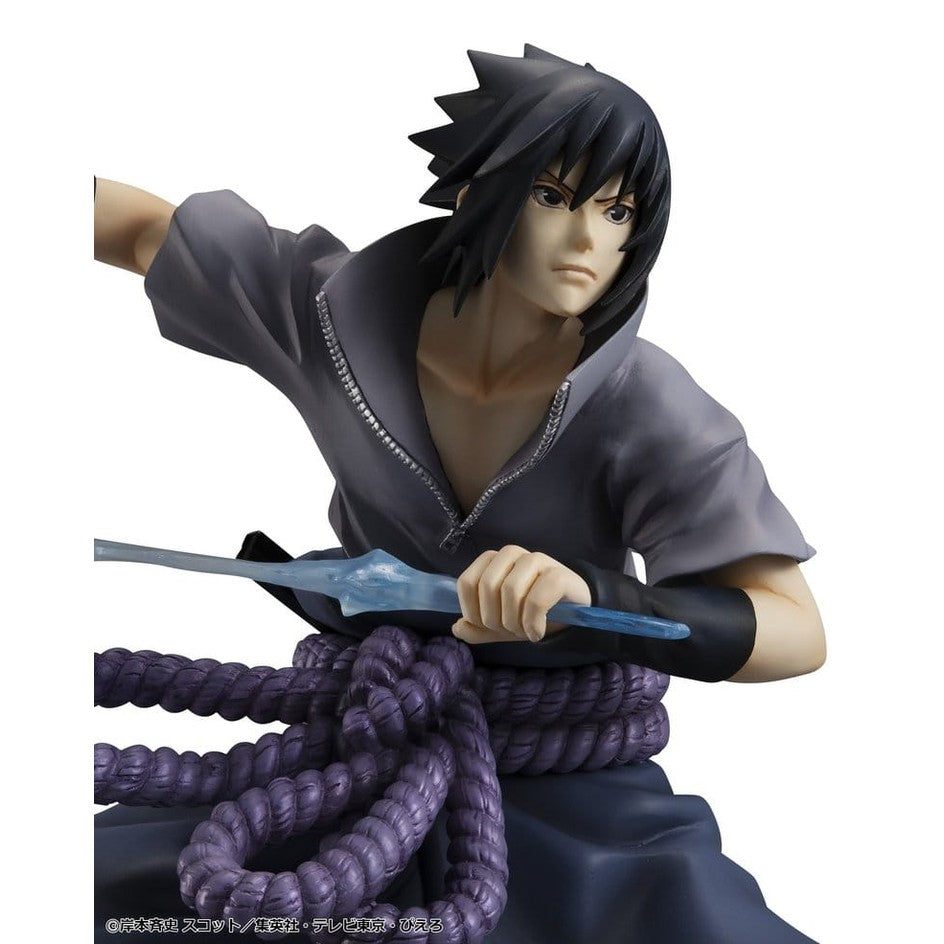 Sasuke Uchiha G.E.M. Series Statue / Great Ninja War Ver. / Naruto Shippuden / Megahouse / 23 cm