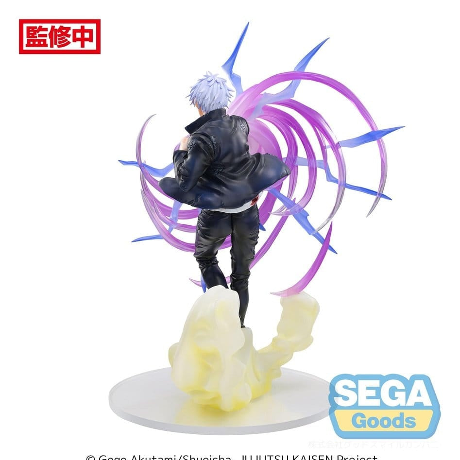 Satoru Gojo PVC Statue / Hollow Purple Kyoshiki Murasaki / Jujutsu Kaisen / Sega Luminasta / 20 cm