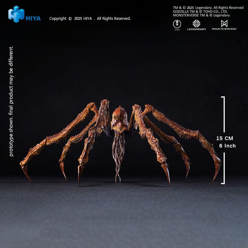 Scylla Exquisite Basic Actionfigur / Godzilla x Kong / Hiya Toys / 18 cm