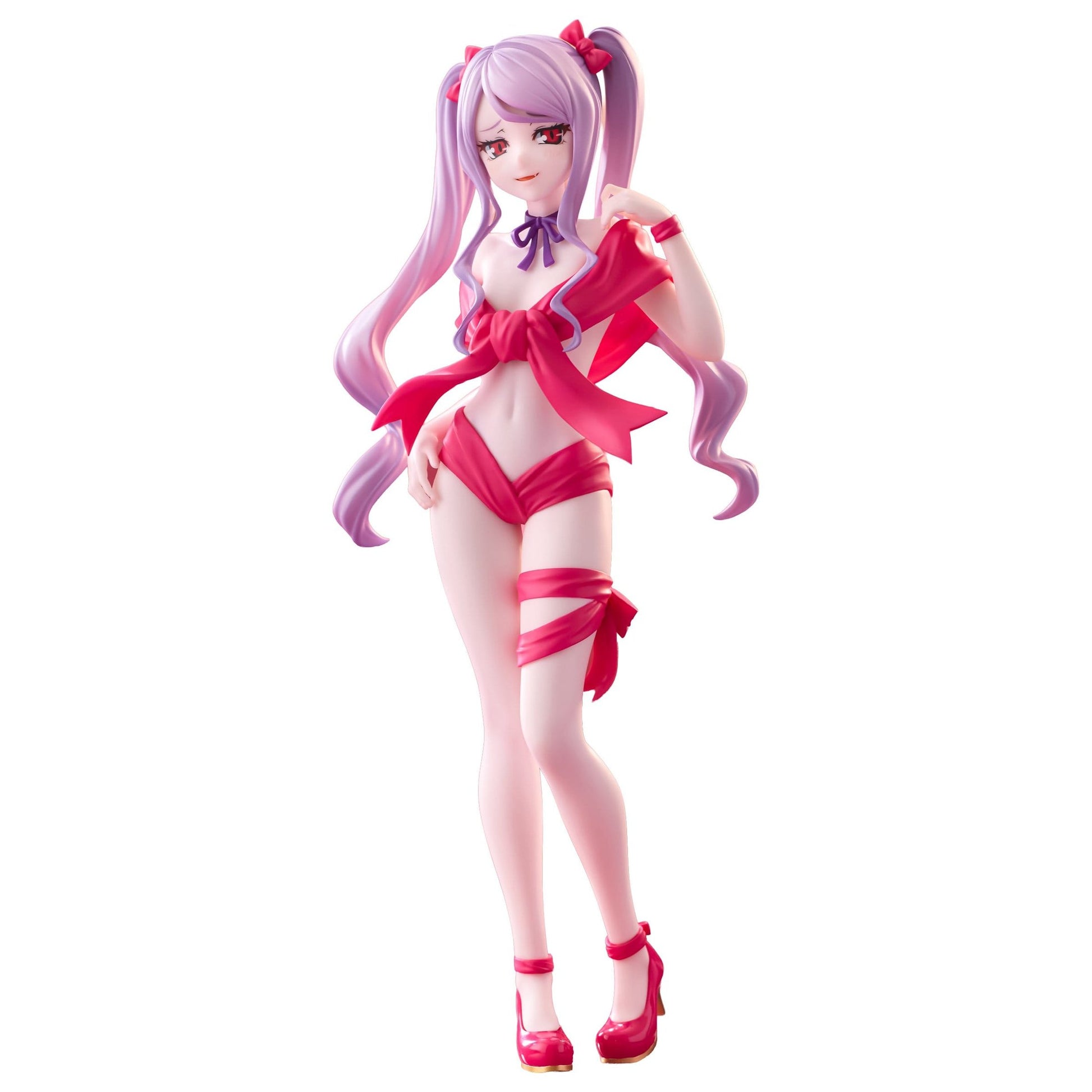 Shalltear Bloodfallen PVC Statue / BiCute Ribbons / Overlord / FuRyu BiCute / 22 cm