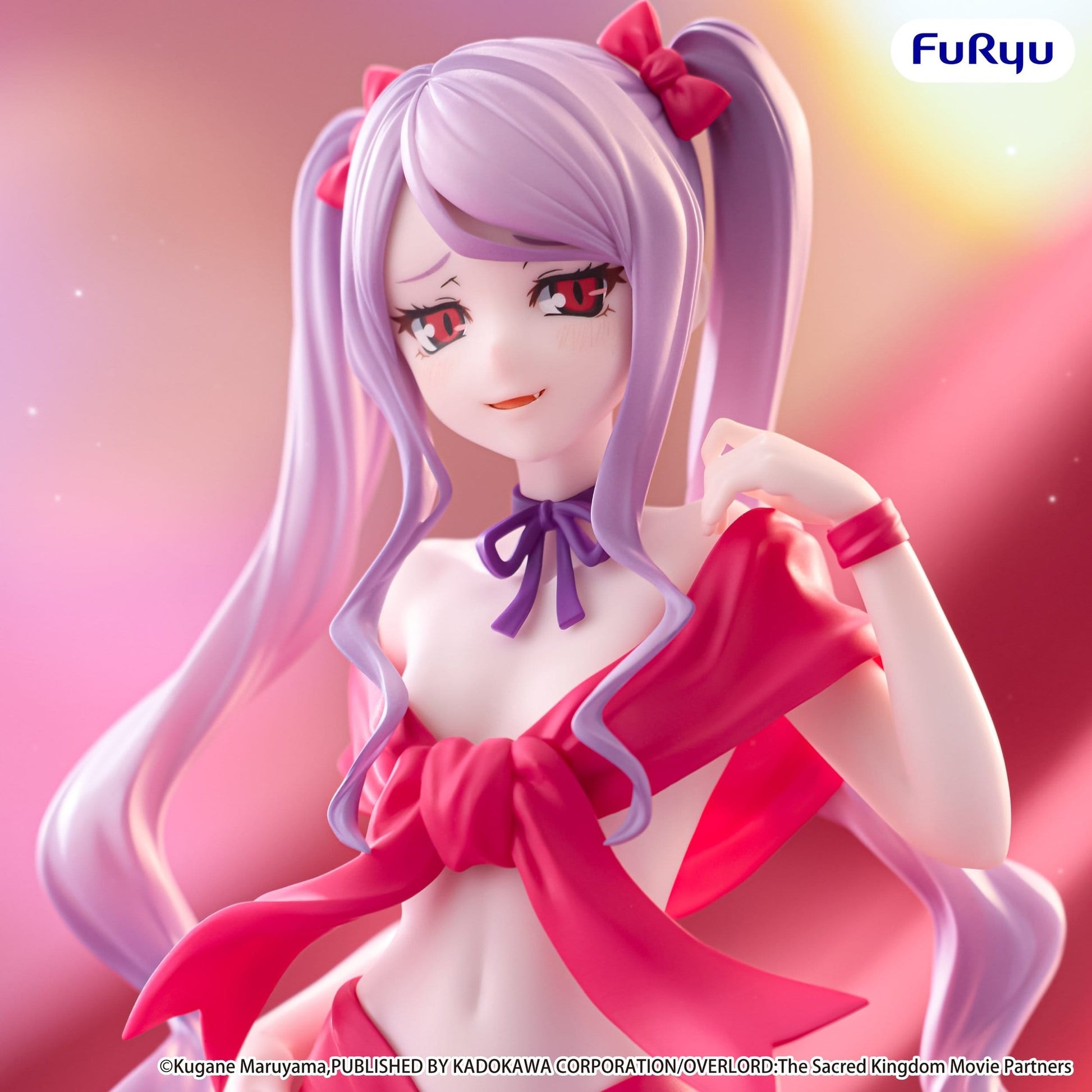 Shalltear Bloodfallen PVC Statue / BiCute Ribbons / Overlord / FuRyu BiCute / 22 cm