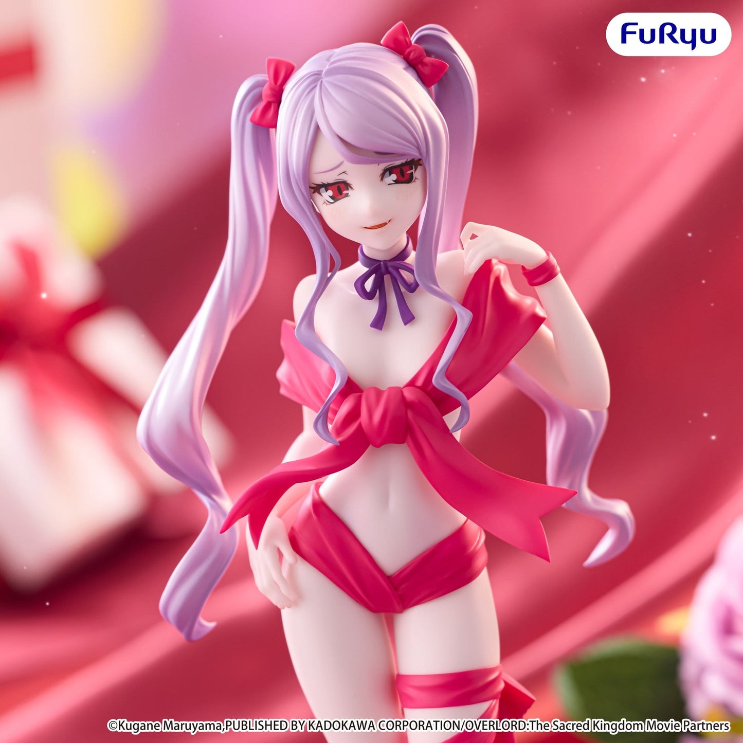 Shalltear Bloodfallen PVC Statue / BiCute Ribbons / Overlord / FuRyu BiCute / 22 cm